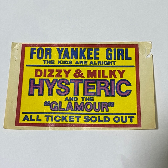 HYSTERIC GLAMOUR(ヒステリックグラマー)の【訳あり】ヒステリックグラマー ステッカー 3枚セット レディースのレディース その他(その他)の商品写真