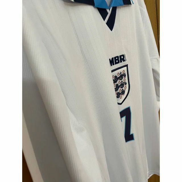 ビタミンカラーのハーモニー Beckham サッカー 1996 イングランド代表 ベッカム ユニフォーム Beckham サッカー 1996 イングランド代表 ベッカム ユニフォーム