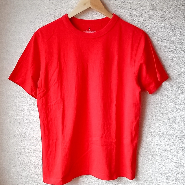 GU(ジーユー)のGU　コットンクルーネックT (半袖)　Mサイズ メンズのトップス(Tシャツ/カットソー(半袖/袖なし))の商品写真
