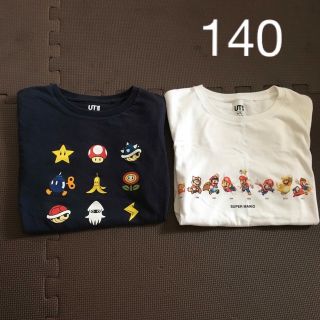 ユニクロ(UNIQLO)のユニクロ スーパーマリオ Tシャツ2枚セット(Tシャツ/カットソー)