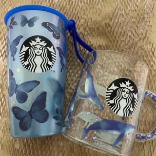 スターバックス(Starbucks)のあゆ様専用　スターバックス　ステンレスタンブラー・耐熱グラスセット(タンブラー)