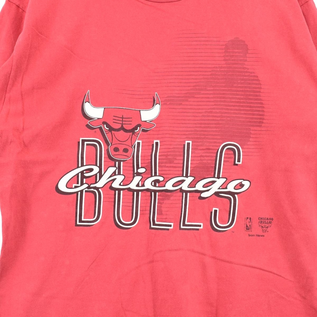 Hanes - 古着 90年代 ヘインズ Hanes NBA CHICAGOBULLS シカゴブルズ