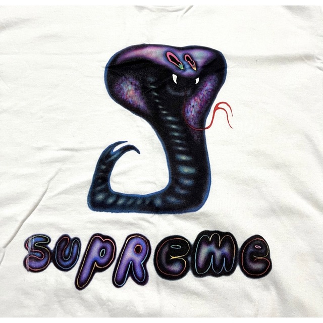 supreme シュプリームu3000Tシャツu3000蛇u3000プリントu3000半袖u3000