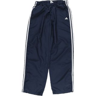 アディダス(adidas)の古着 アディダス adidas 3本ライン ウォームアップパンツ ナイロンパンツ メンズL /eaa339037(その他)