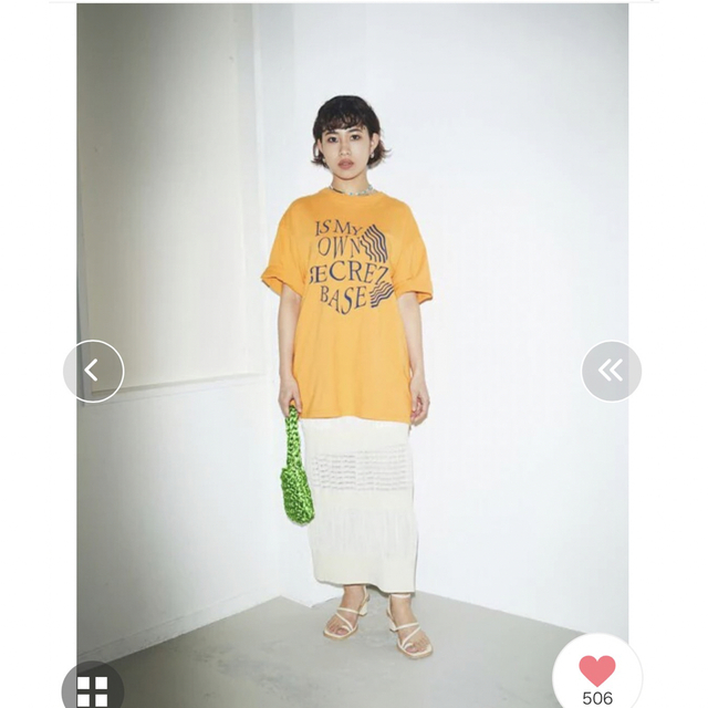 SLY(スライ)のSLY LOGOTシャツビックTシャツ レディースのトップス(Tシャツ(半袖/袖なし))の商品写真