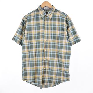 ペンドルトン(PENDLETON)の古着 ペンドルトン PENDLETON 半袖 ボタンダウン チェックシャツ メンズM /eaa341018(シャツ)