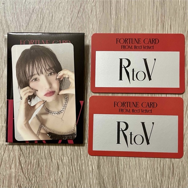 Red Velvet ウェンディ トレカ フォーチュンカード スクラッチ-