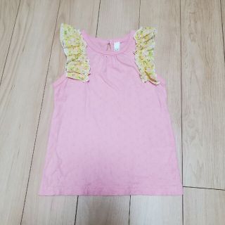 エフオーキッズ(F.O.KIDS)の肩フリル　タンクトップ　90(Tシャツ/カットソー)