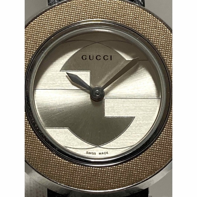 Gucci - 美品！ GUCCI グッチ 電池&ベルト新品 レディース腕時計