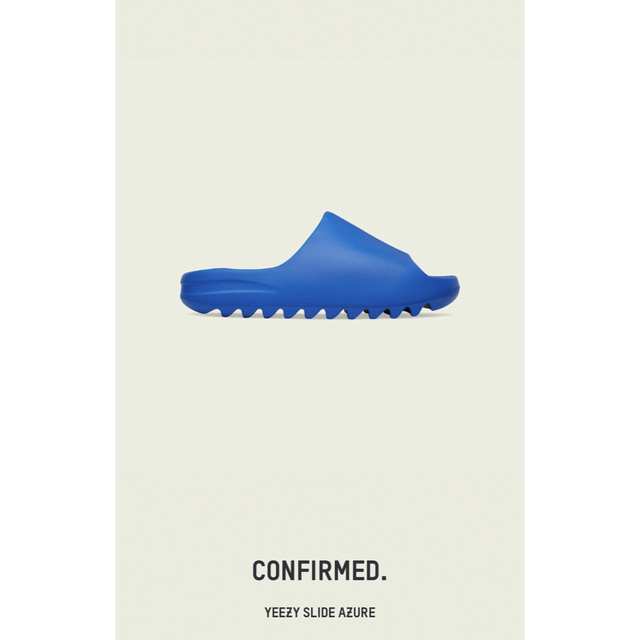 adidas YEEZY Slide Azure アディダス イージースライドメンズ