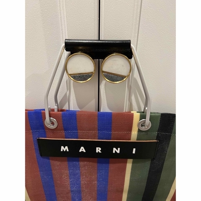 Marni(マルニ)の【美品】マルニマーケット ストライプバッグ レディースのバッグ(トートバッグ)の商品写真