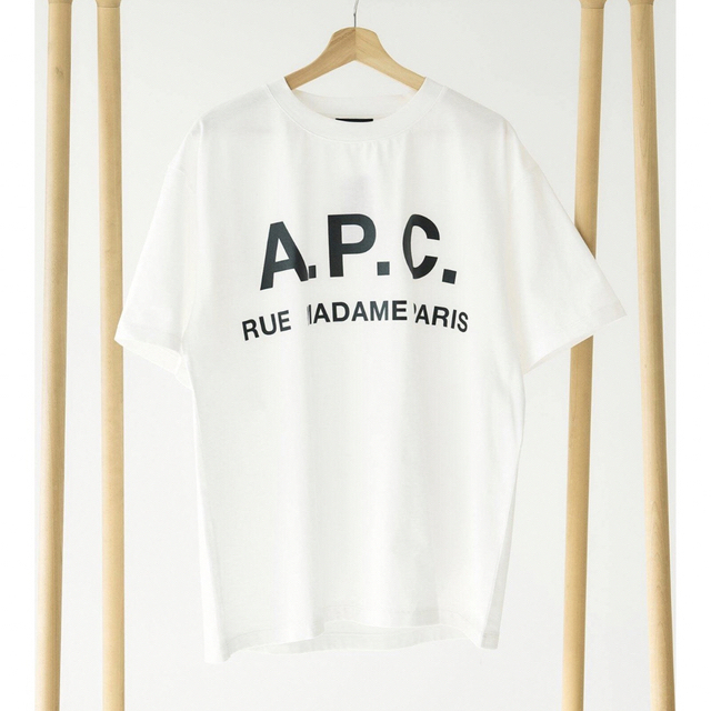 EDIFICE ×A.P.C.  別注 オーバーサイズ Tシャツ ホワイト XL
