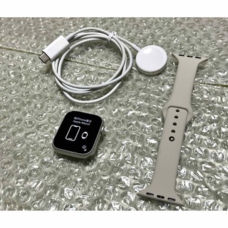Apple Watch - 美品　Apple Watch SE 2世代　40mm シルバー 二世代　SE2
