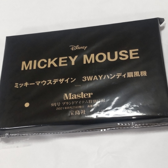 ミッキーマウス(ミッキーマウス)のモノマスター　付録 エンタメ/ホビーの雑誌(ファッション)の商品写真