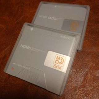 ソニー(SONY)のソニー 記録用MDデータ 140MB 2枚セット(MTR)