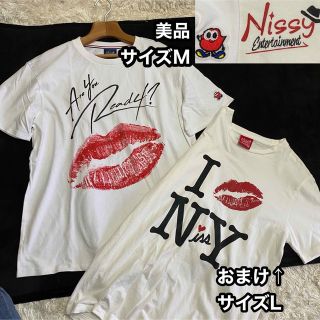 トリプルエー(AAA)の【美品】Nissy 2nd Live TシャツMサイズ準備はいい? (おまけ付)(Tシャツ(半袖/袖なし))