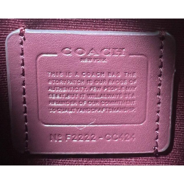 COACH バッグ プリント キャット