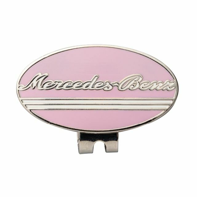 【色:ピンク】メルセデス・ベンツ コレクション純正 クリップマーカー オーバル