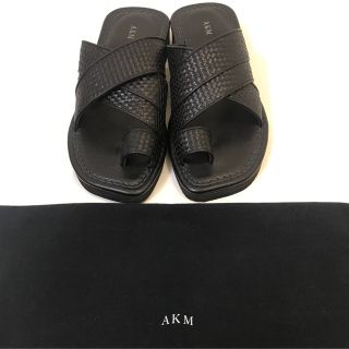 美品☆22SS AKM 定価9.4万円 ラップフードコート サイズM
