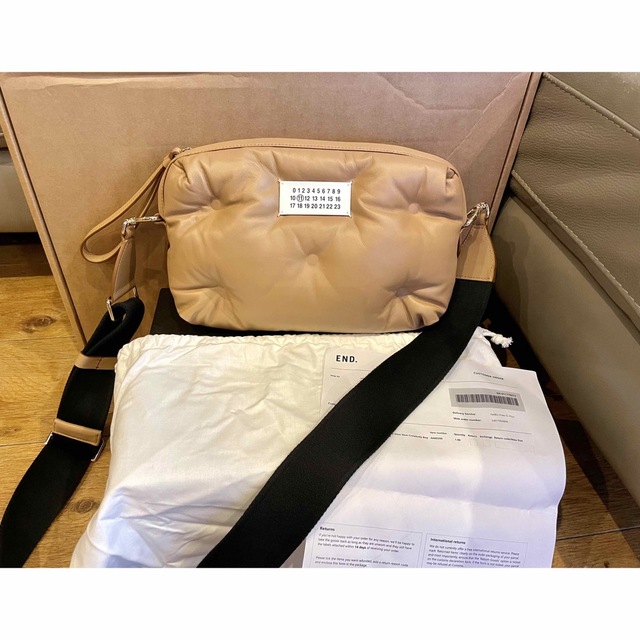 黒 桜古典 【定価14万】Maison Margiela バックパック ポーチ付