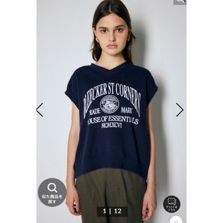 マウジー(moussy)のMOUSSY  TRADE MARK SWEAT ベスト(Tシャツ(半袖/袖なし))