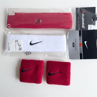 ナイキ(NIKE)の新品 ナイキ NIKE Babolat ターバン リストバンド (バングル/リストバンド)