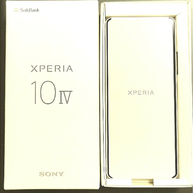 新品未使用完品 SONY Xperia 10 IV ホワイト 128GB