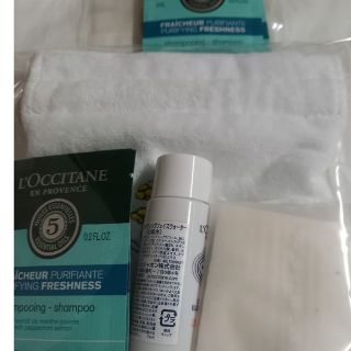 ロクシタン(L'OCCITANE)の#L'OCCITANE　ノベルティ　サマーケアトライアルセット&タオル巾着➕α(その他)