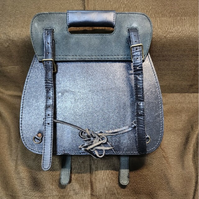 DEGNER デグナー バイクリアサイドバック 本革 中古の通販 by ☆サンボチャン☆'s shop|デグナーならラクマ