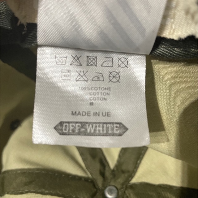 OFF-WHITE(オフホワイト)のOff-White 迷彩柄 キャップ メンズの帽子(キャップ)の商品写真