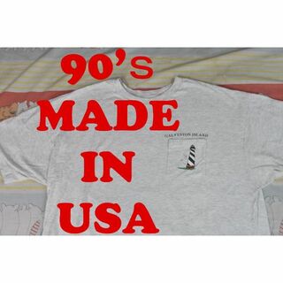 ヘインズ(Hanes)のヘインズ 90’ｓ ポケットＴシャツ 12527ｃ USA製 ビンテージ 00(Tシャツ/カットソー(半袖/袖なし))