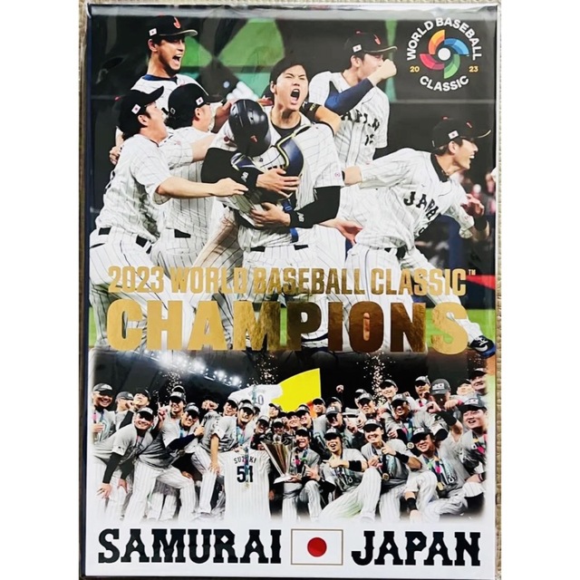 【3セット】2023WBC侍ジャパン優勝記念フレーム　【切手除く】