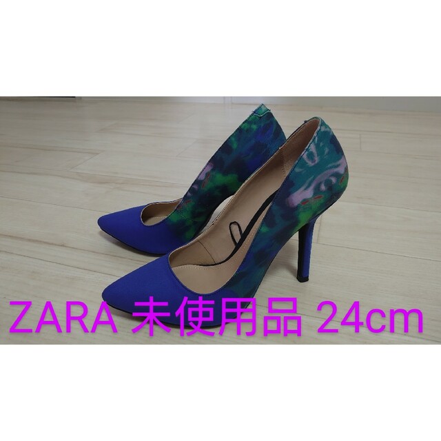 ZARA(ザラ)の【未使用品】ZARA ニュアンス柄ハイヒール レディースの靴/シューズ(ハイヒール/パンプス)の商品写真