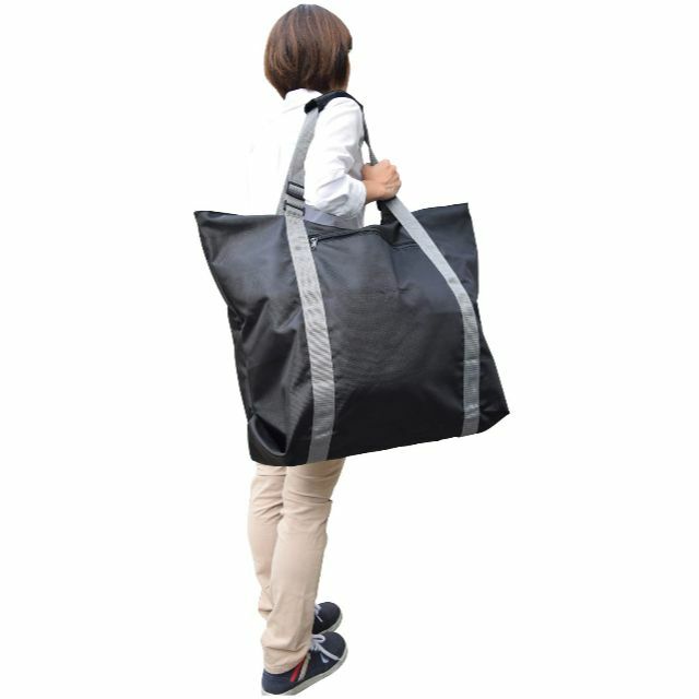 fineファイン 旅行用品・旅行小物 ブラック 約51×51×マチ18cm すご