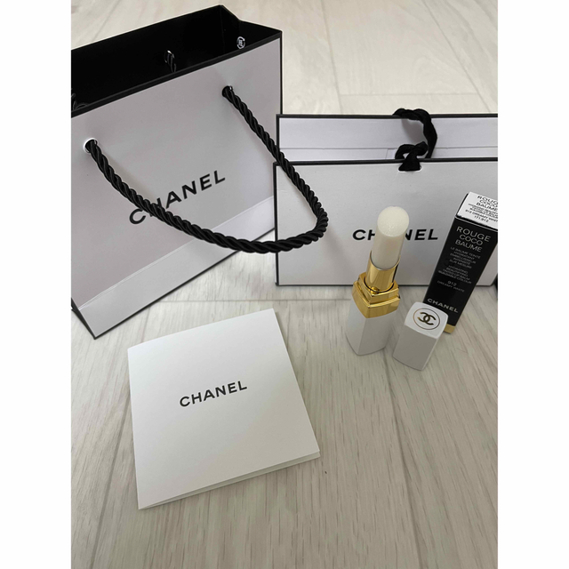 CHANEL  ルージュ　ココ　ボーム　ドリーミー　ホワイト　新品未使用