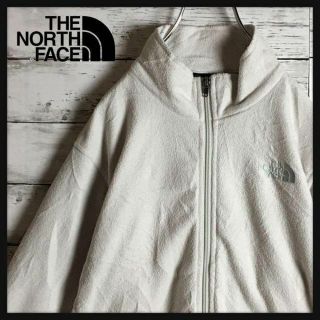 ザノースフェイス(THE NORTH FACE)の【人気定番】ノースフェイス☆刺繍ロゴ入りジップフリース　Lサイズ　950(ジャケット/上着)