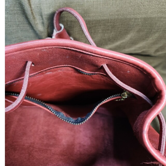 COACH - COACH ワンショルダー 本革バック ワインレッド中古の通販 by
