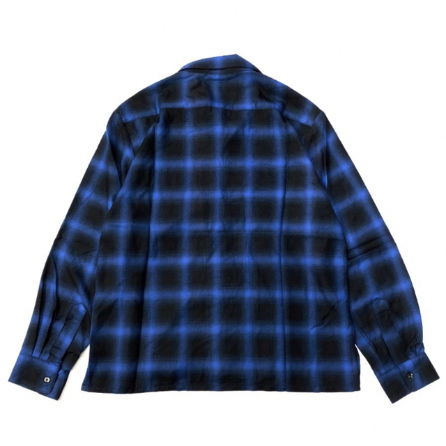 HIDE AND SEEK(ハイドアンドシーク)のHIDE AND SEEK Ombre Check Shirt キムタク着　L メンズのトップス(シャツ)の商品写真