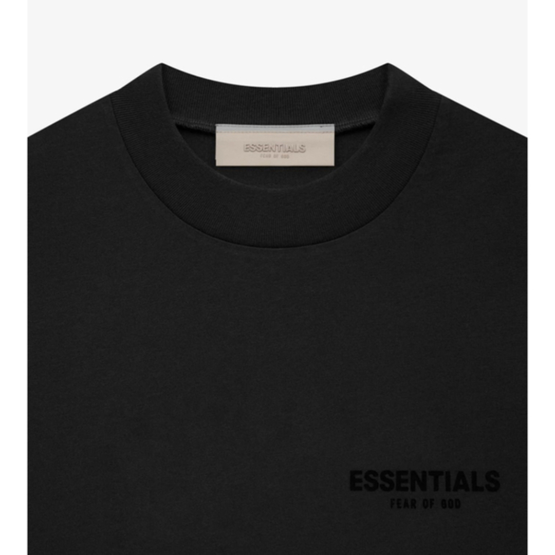 FEAR OF GOD(フィアオブゴッド)のESSENTIALS エッセンシャルズ Tシャツ 半袖 正規品 XL ブラック メンズのトップス(Tシャツ/カットソー(半袖/袖なし))の商品写真