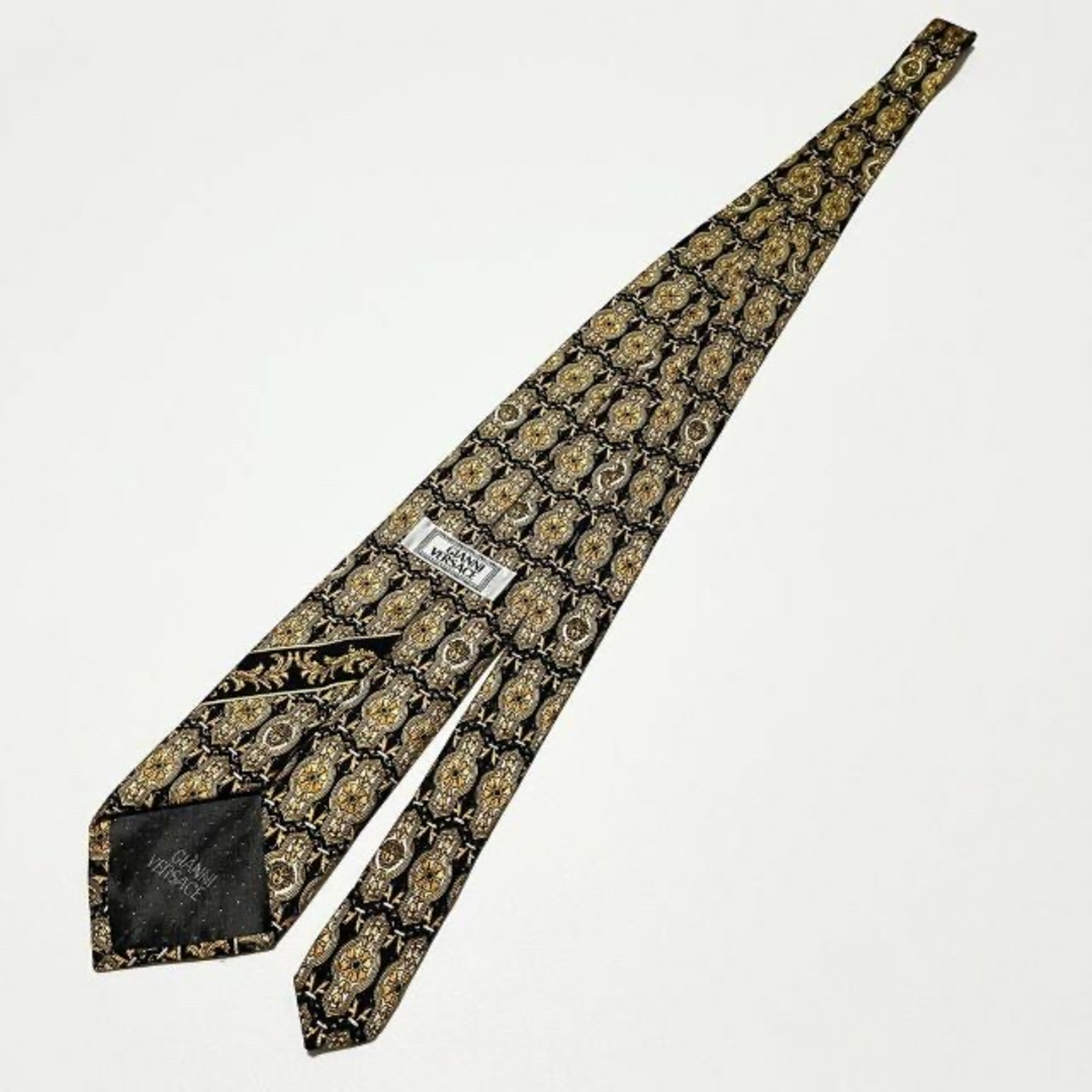 Gianni Versace - 【美品】ヴェルサーチ ネクタイ 総柄 Gianni Versace - 【美品】ヴェルサーチ ネクタイ 総柄