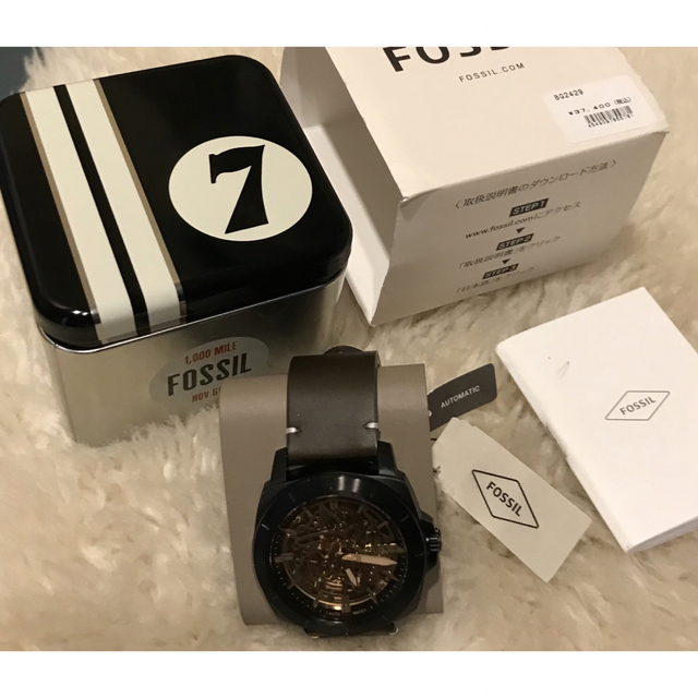 FOSSIL(フォッシル)の【新品未使用】FOSSIL フォッシル　機械式　腕時計 メンズの時計(腕時計(アナログ))の商品写真