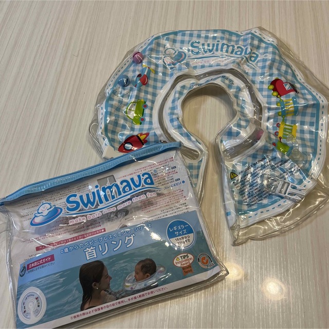 SWIMMER(スイマー)の本体のみスイマーバ Swimava 首リング 赤ちゃん キッズ ベビー キッズ/ベビー/マタニティのおもちゃ(お風呂のおもちゃ)の商品写真