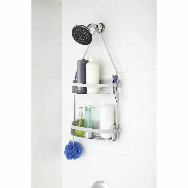 【色: ホワイト】umbra シャワーラック FLEX SHOWER CADDY 8