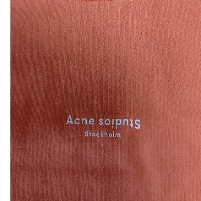 Acne Studios(アクネストゥディオズ)のアクネ オレンジTシャツ(なぎぽん様専用) レディースのトップス(Tシャツ(半袖/袖なし))の商品写真