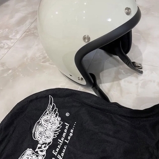 ティティアンドコー(titty&co)のtt&co 500tx   ジェットヘルメット　　サイズ調整可(ヘルメット/シールド)