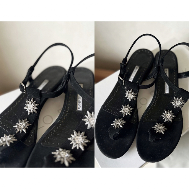 値下げ】Manolo Blahnik マノロブラニク サンダル-