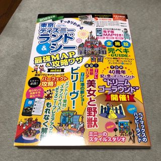 ディズニー(Disney)のすっきりわかる東京ディズニーランド＆シー最強ＭＡＰ＆攻略ワザｍｉｎｉ ２０２３年(遊園地/テーマパーク)