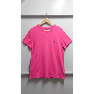 ポロラルフローレン(POLO RALPH LAUREN)のPOLO RALPH LAUREN シングルステッチ 後染め Vネック Tシャツ(Tシャツ/カットソー(半袖/袖なし))