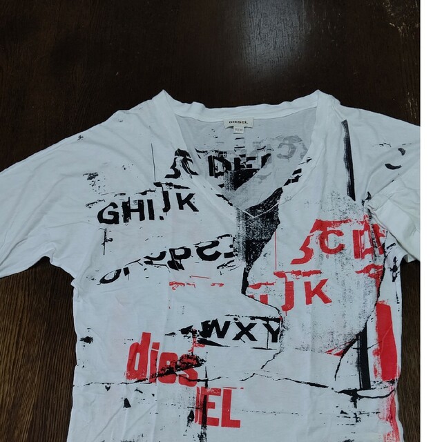 DIESEL(ディーゼル)のDIESEL  プリントトップス レディースのトップス(Tシャツ(半袖/袖なし))の商品写真