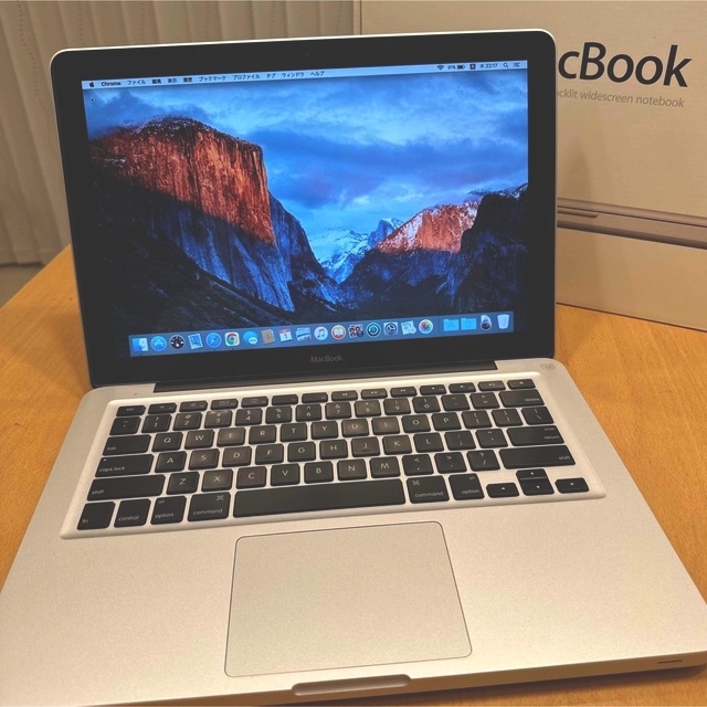 MacBook 13-inch Aluminum Late 2008 完動品